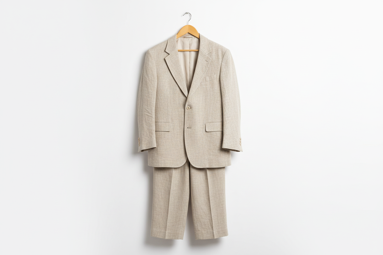 2 piece line suite on hanger