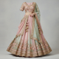 delicate material indian dress