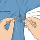 resew underarm