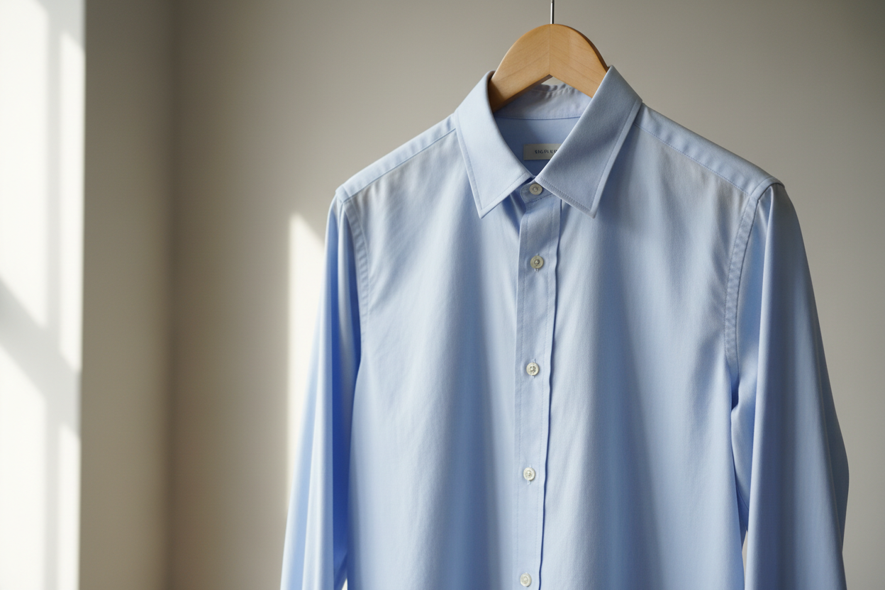 shirt ironed