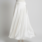 silk skirt in long